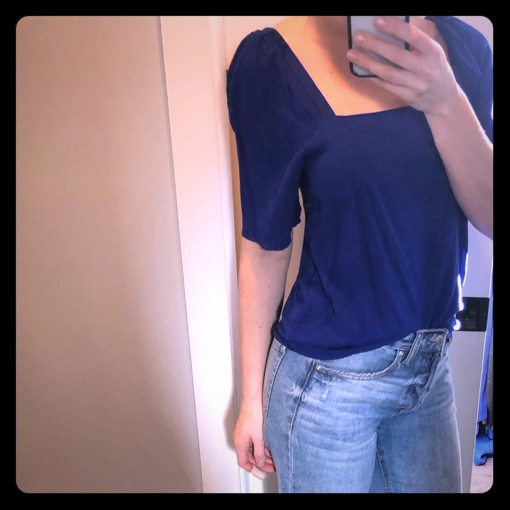 Royal blue top, size small by A New Day